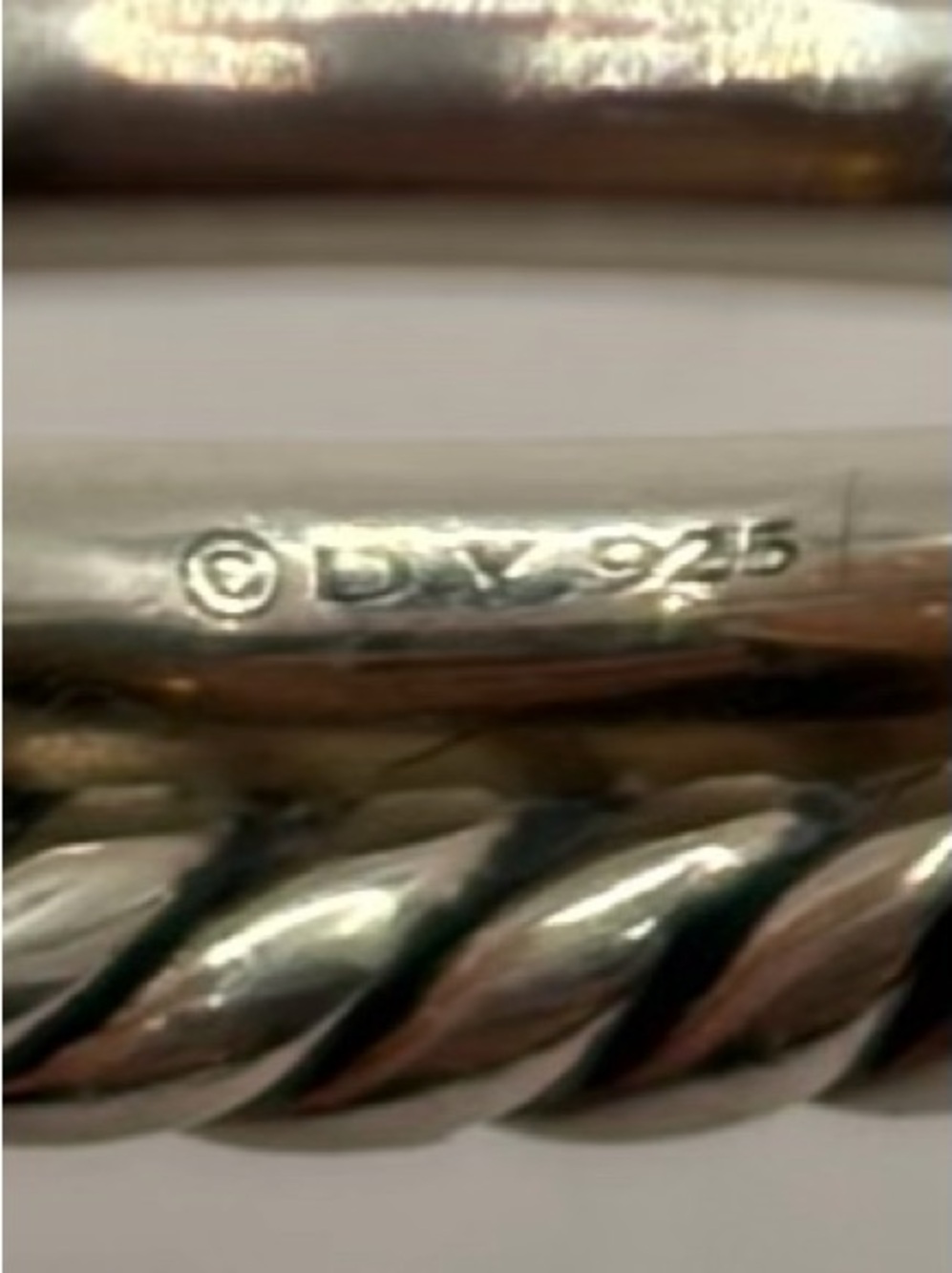 David Yurman Petite Diamond X Ring - Picture 5 of 11